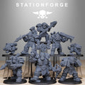 Orkaz Smasherz from StationForge/8 Miniatures +Gratis Bases