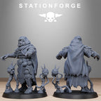 Scavenger Tech Magicians from StationForge/10 Miniatures +Gratis Bases