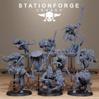 Rotfang Monks from StationForgeLegacy/10 Miniatures +Gratis Bases