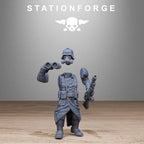GrimGuard Battle Weapons 2.0 from StationForge/full set, Wargame Miniatures +Gratis Bases