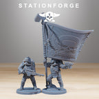 Grimguard Ironclads from StationForge/10 Wargame Miniatures +Gratis Bases