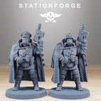 Grimguard Ironclads from StationForge/10 Wargame Miniatures +Gratis Bases