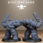 Ironvale Heavies from StationForgeLegacy/10 Miniatures +Gratis Bases