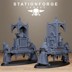 Thorncrest Priests from StationForgeLegacy/8 Miniatures +Gratis Bases