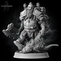 Dwarven Dragon Hunter from Stormborn Collectibles, Wargame Miniature+ Gratis Base