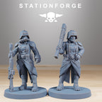 GrimGuard Sisters of War from StationForge/10 Miniatures +Gratis Bases