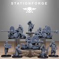 GrimGuard Battle Weapons 2.0 from StationForge/full set, Wargame Miniatures +Gratis Bases