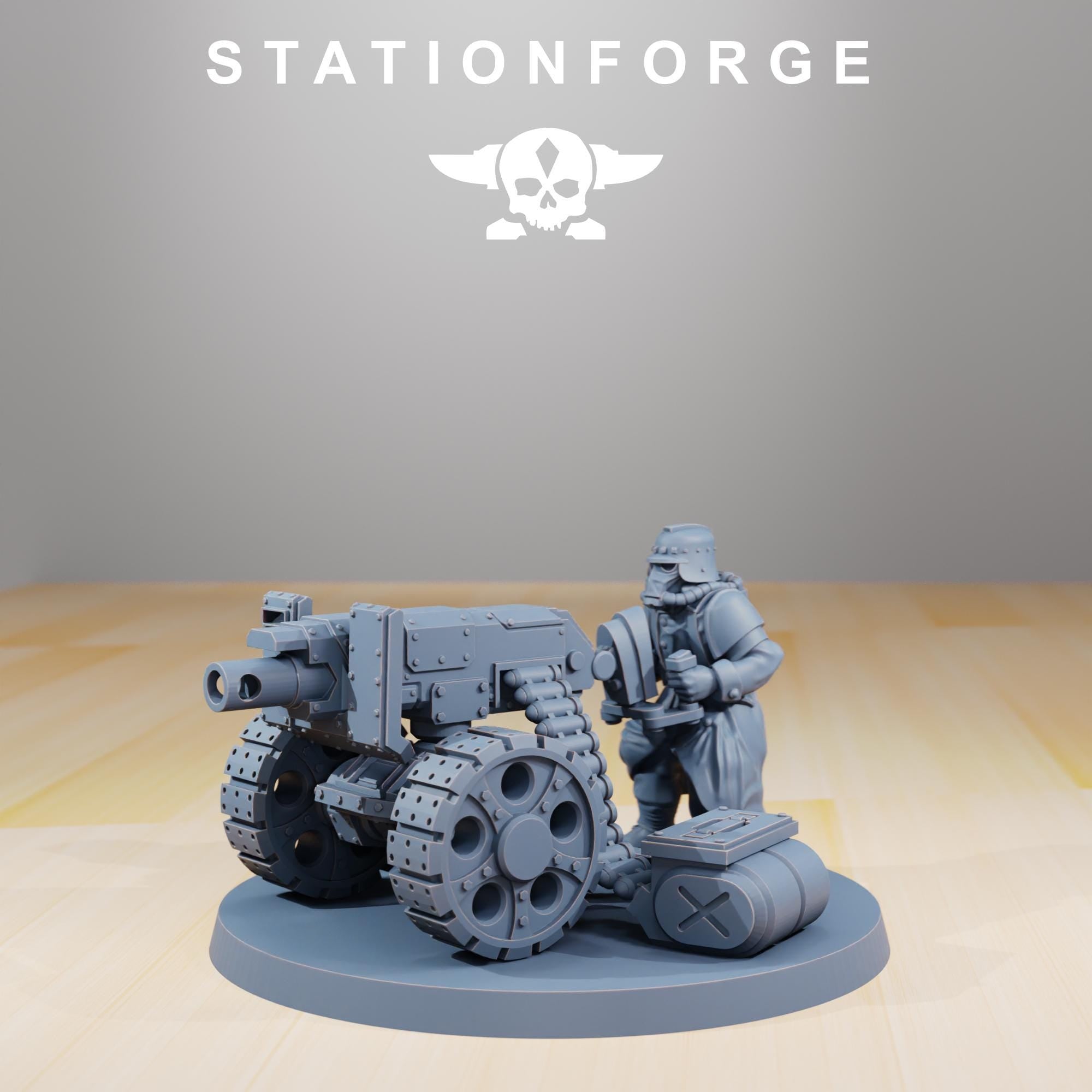 GrimGuard - Decimators from StationForge/full set Wargame Miniatures +Gratis Bases