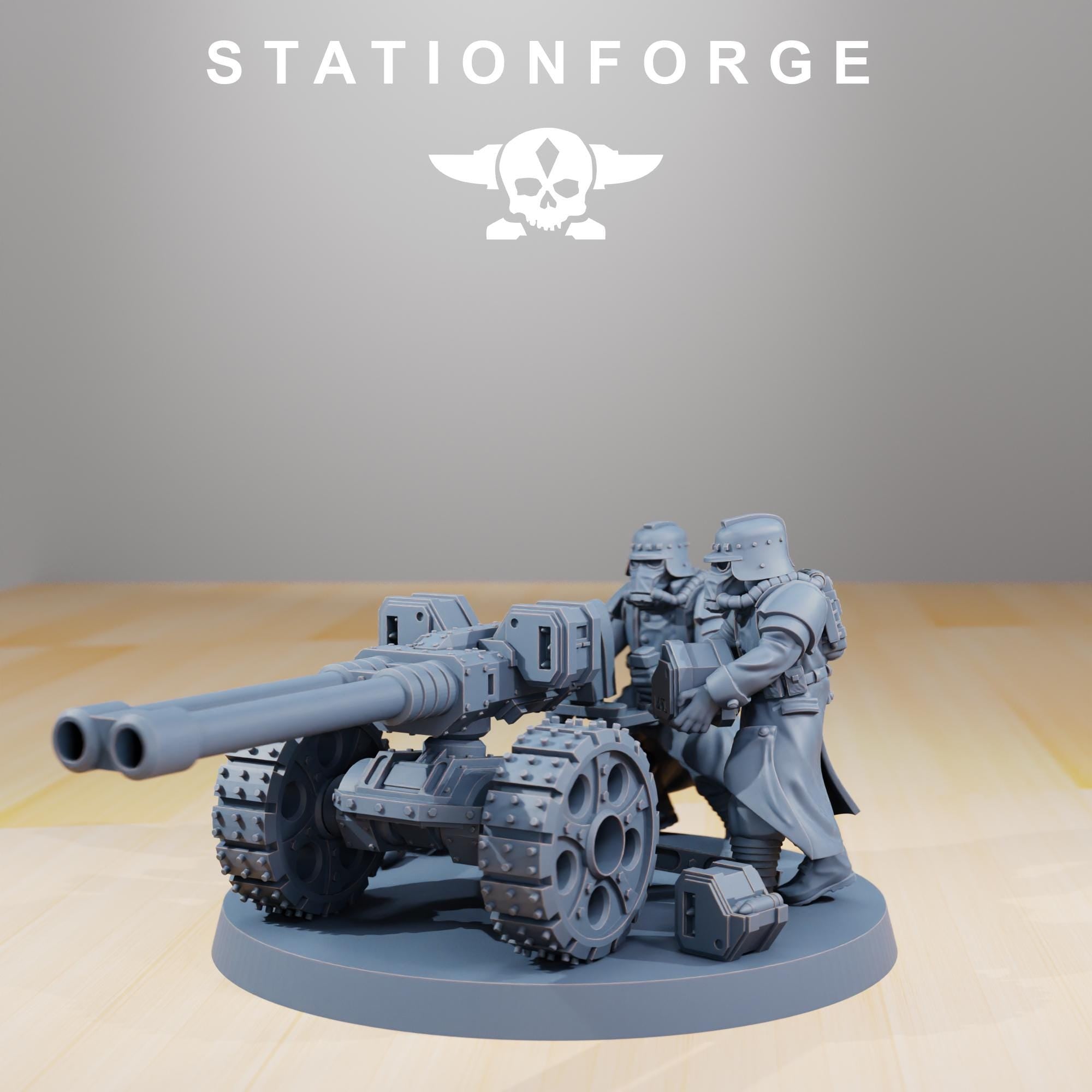 GrimGuard - Decimators from StationForge/full set Wargame Miniatures +Gratis Bases
