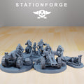 GrimGuard - Decimators from StationForge/full set Wargame Miniatures +Gratis Bases