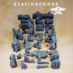 GrimGuard - Decimators from StationForge/full set Wargame Miniatures +Gratis Bases