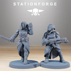 GrimGuard Sisters of War from StationForge/10 Miniatures +Gratis Bases