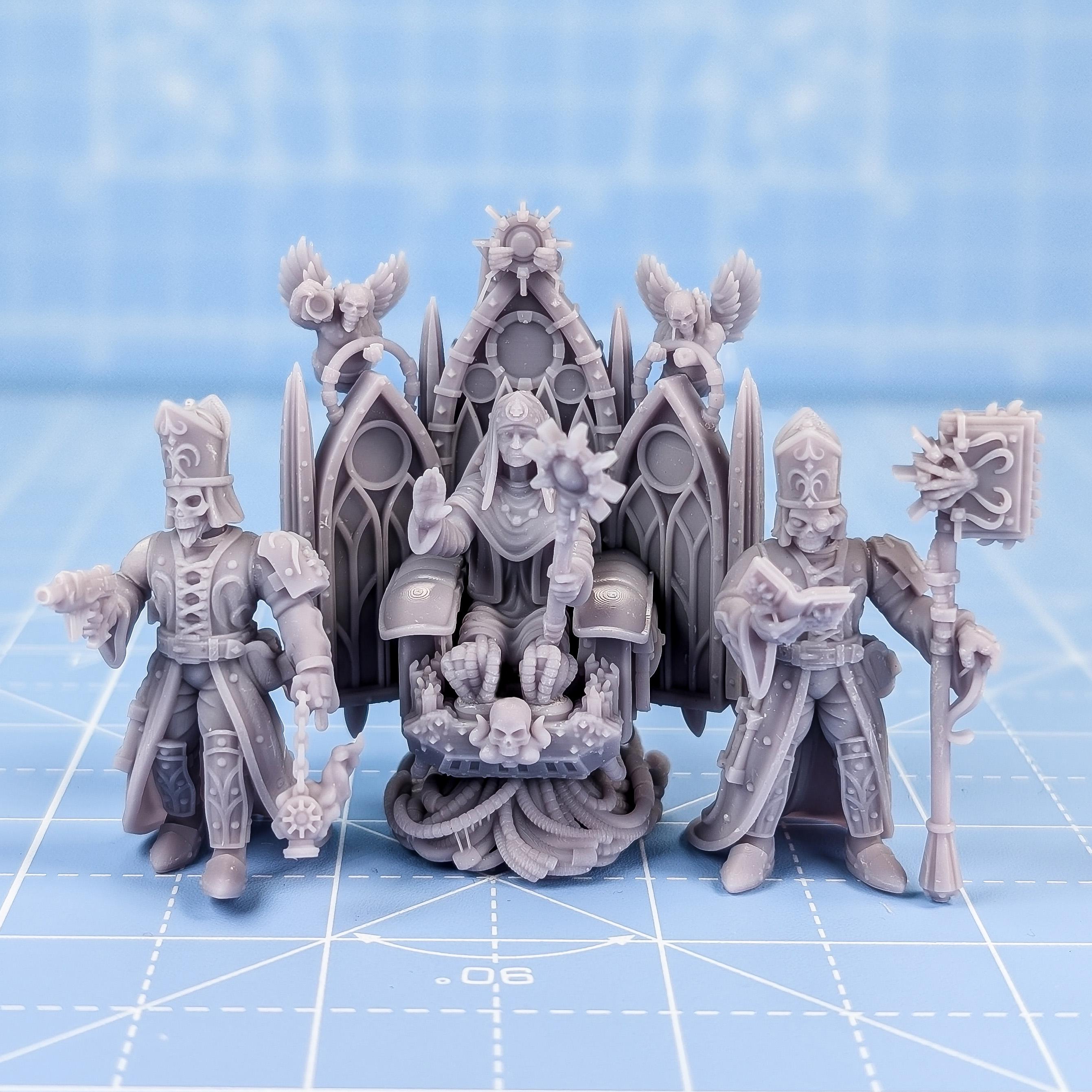 The Mother - Noble House Osini from PrintMinis/ Wargame, Tabletop Miniatur+ Base