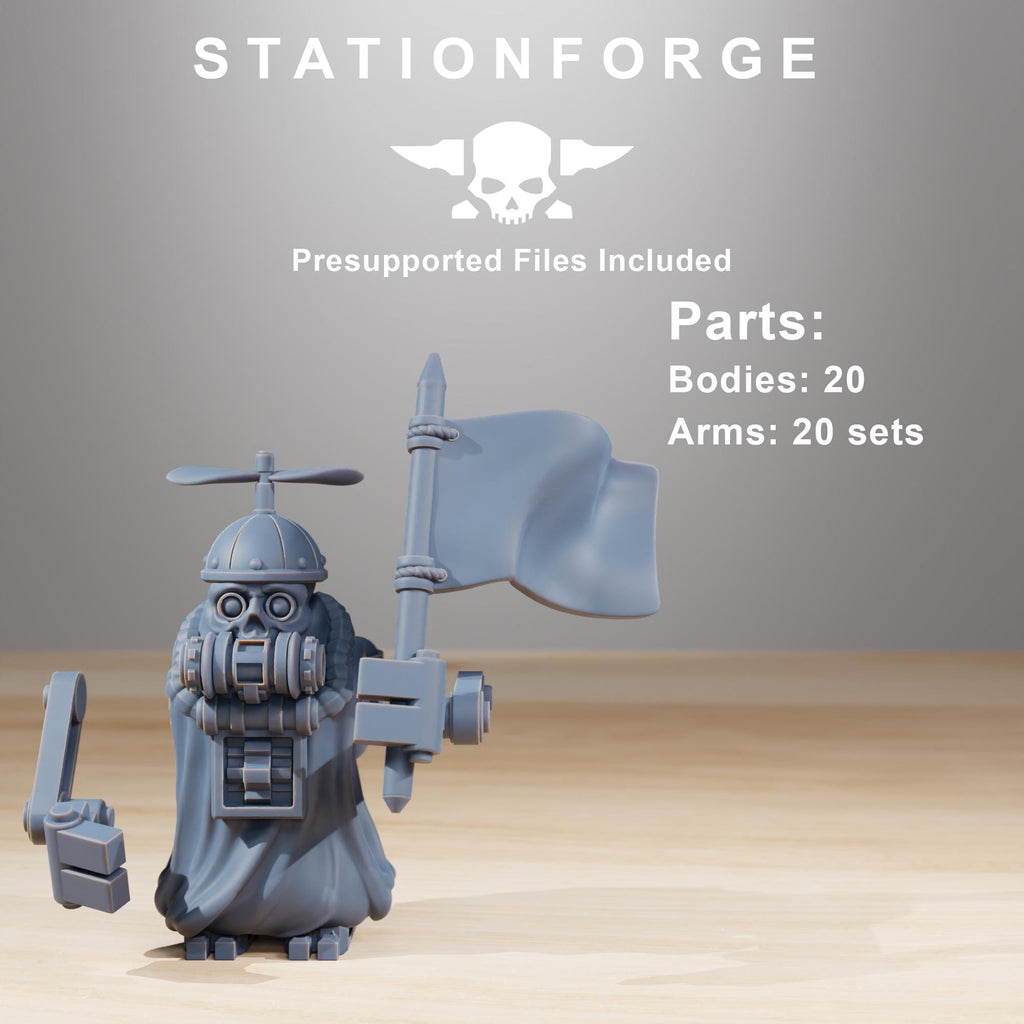 Bobby Gang  from StationForge/20 Miniatures +Gratis Bases