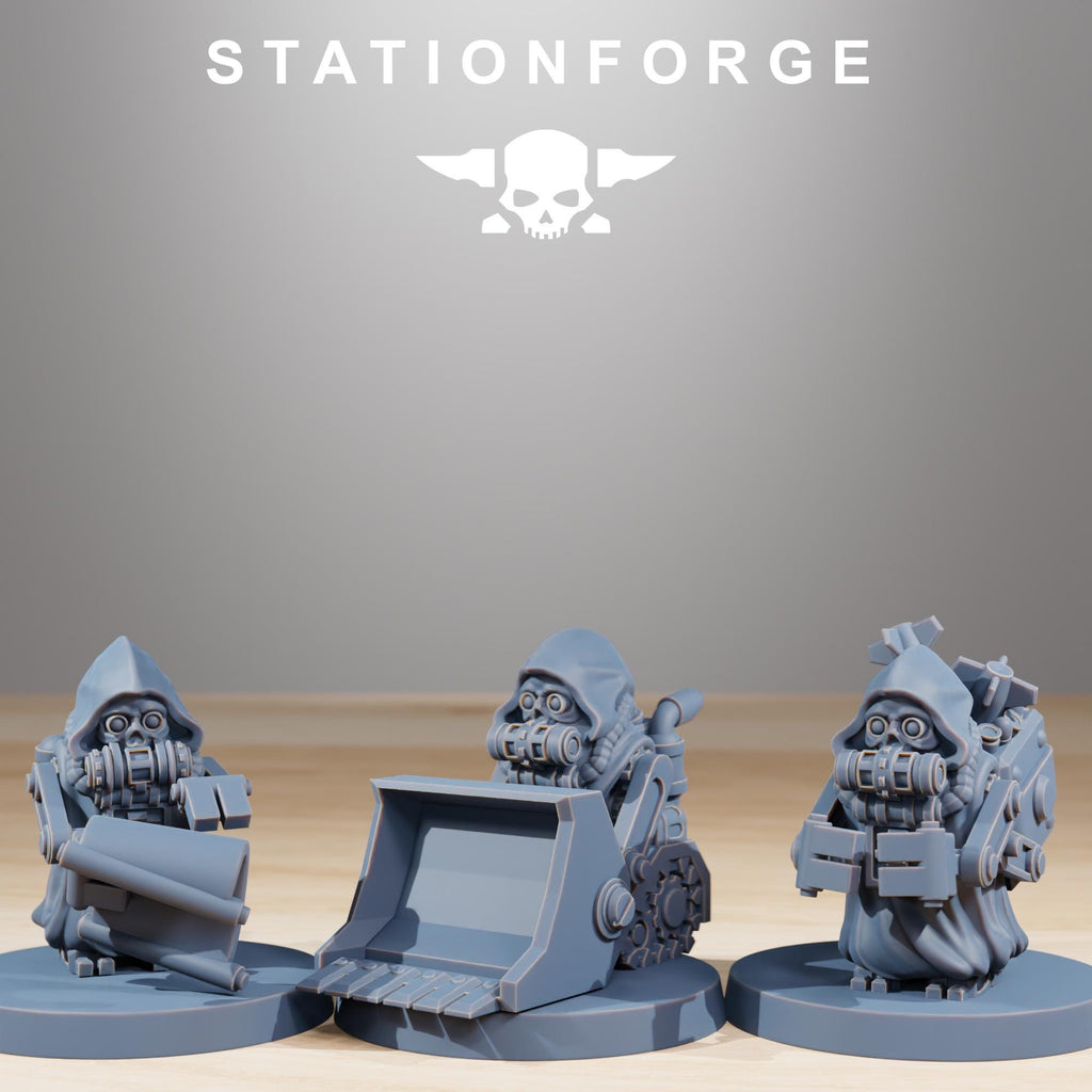 Bobby Gang  from StationForge/20 Miniatures +Gratis Bases