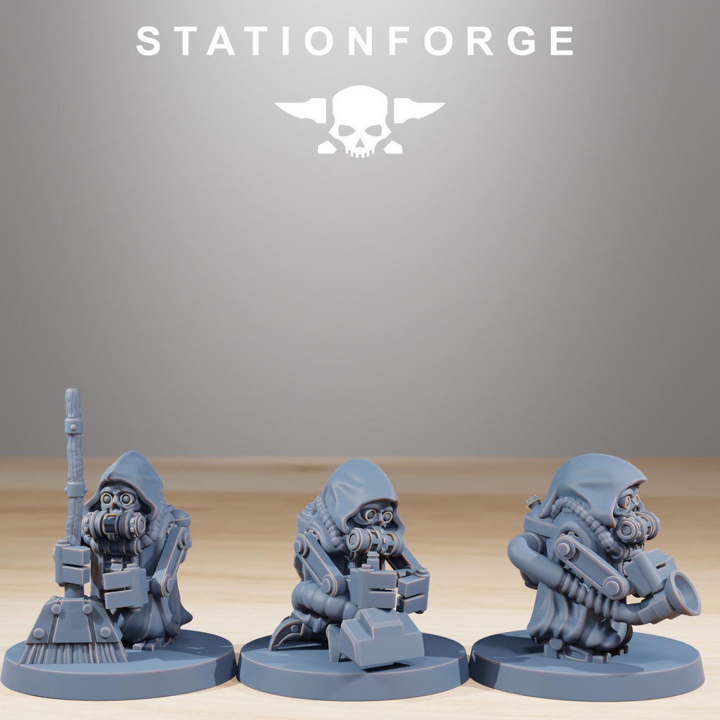 Bobby Gang  from StationForge/20 Miniatures +Gratis Bases