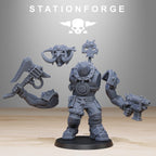 Orkaz Trolls from StationForge/10 Miniatures +Gratis Bases