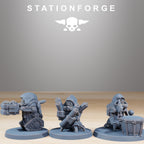 Bobby Gang  from StationForge/20 Miniatures +Gratis Bases