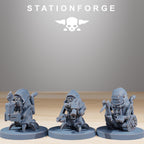 Bobby Gang  from StationForge/20 Miniatures +Gratis Bases