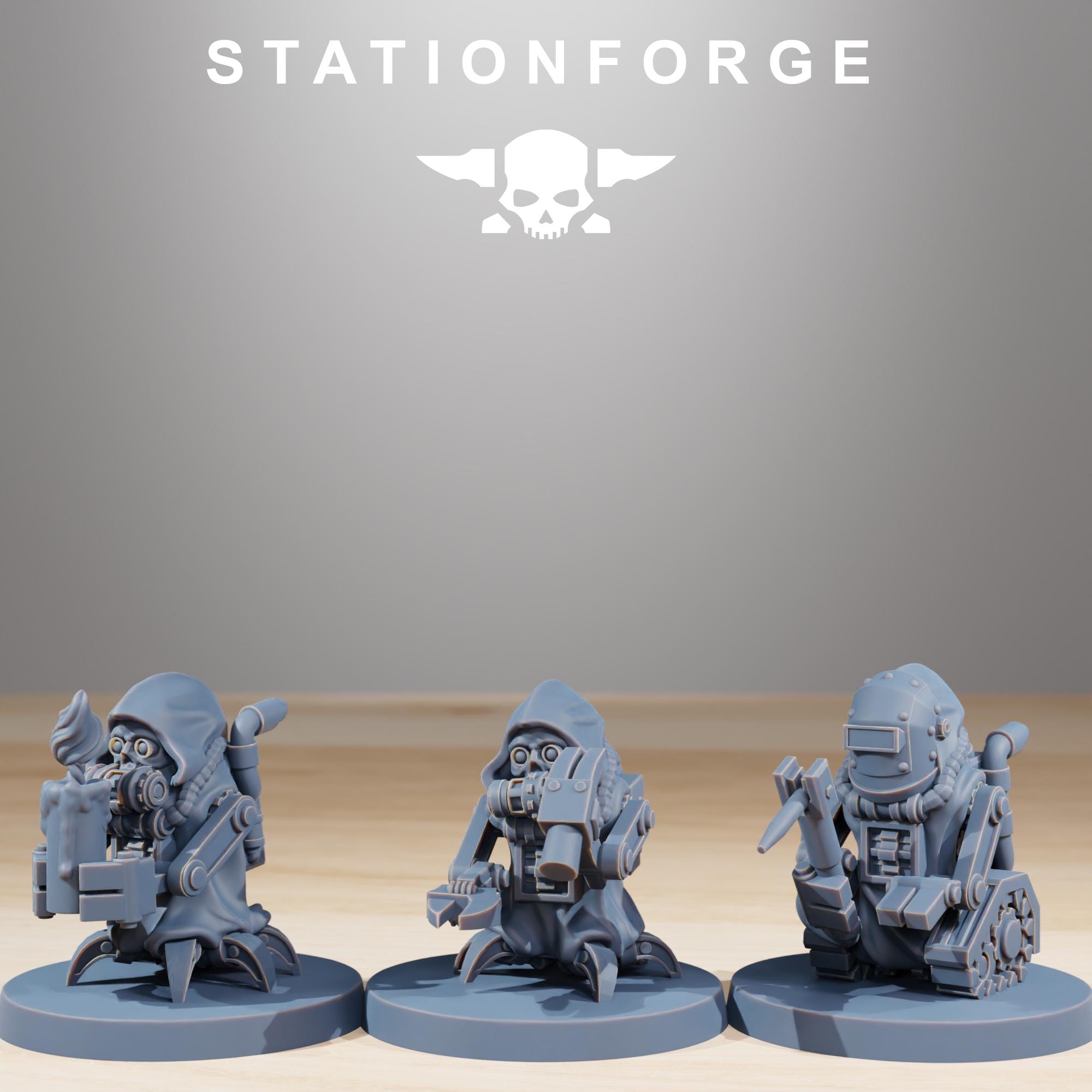 Bobby Gang  from StationForge/20 Miniatures +Gratis Bases