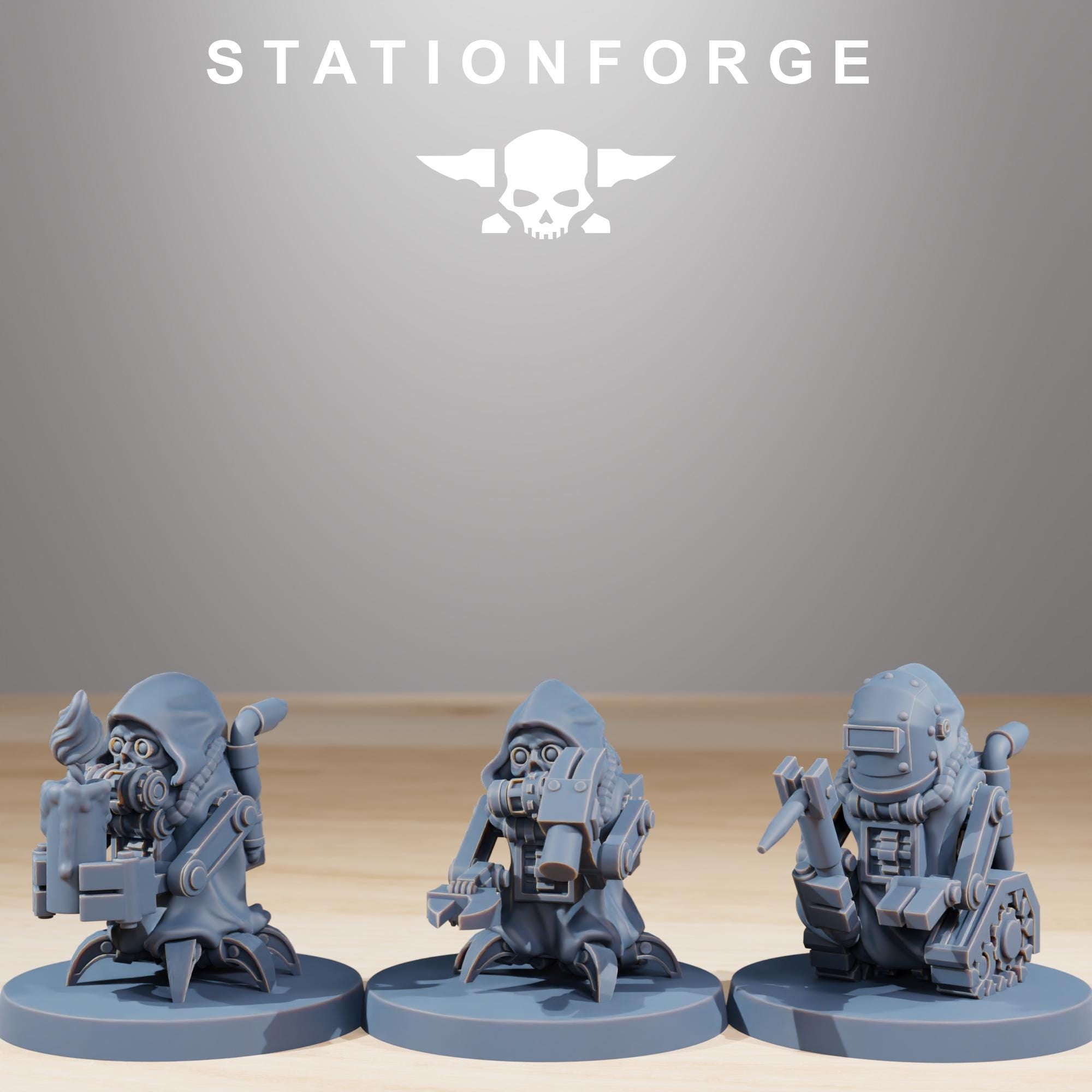 Bobby Gang  from StationForge/20 Miniatures +Gratis Bases